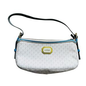Victor Hugo Y2K Vibrant White and Gray Women's Shoulder Bag